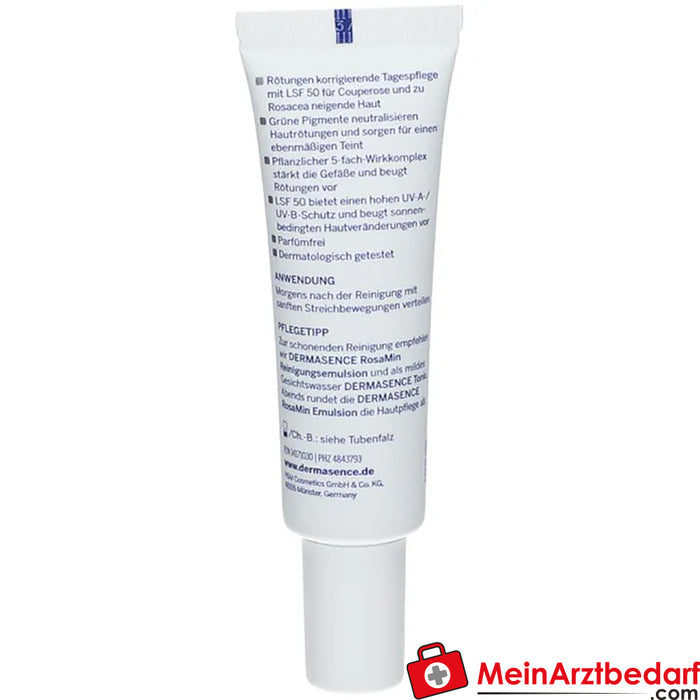 DERMASENCE RosaMin soin de jour teinté SPF 50, 30ml