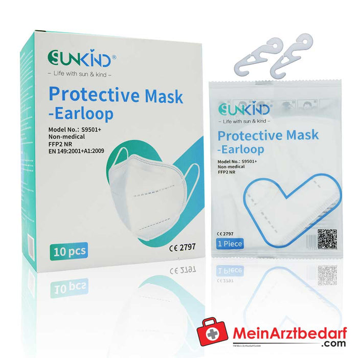 FFP2 maskers Sunkind® S9501+, 10 st.