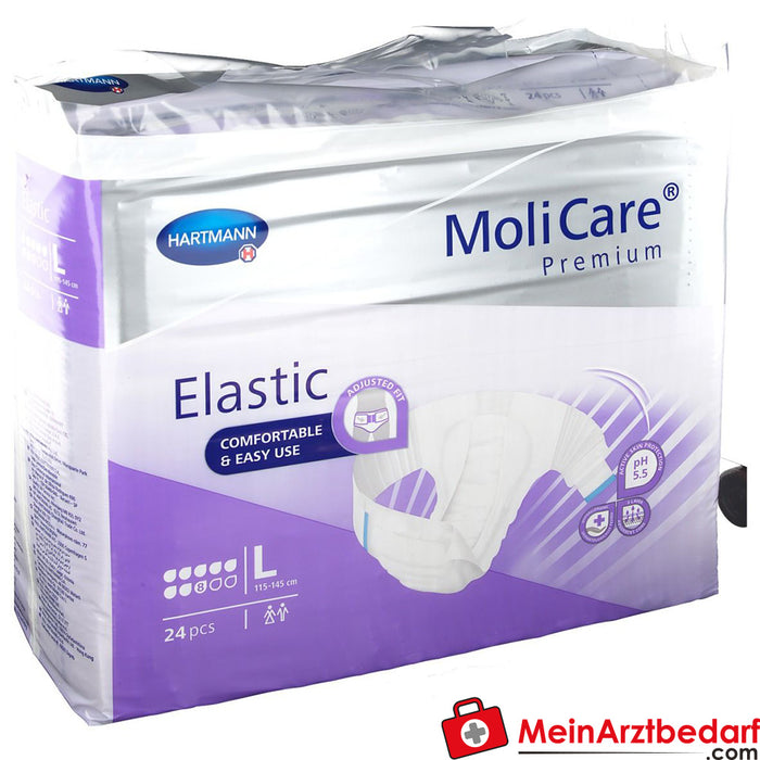 MoliCare® Premium Elastic Slip 大号，3x 24 件。