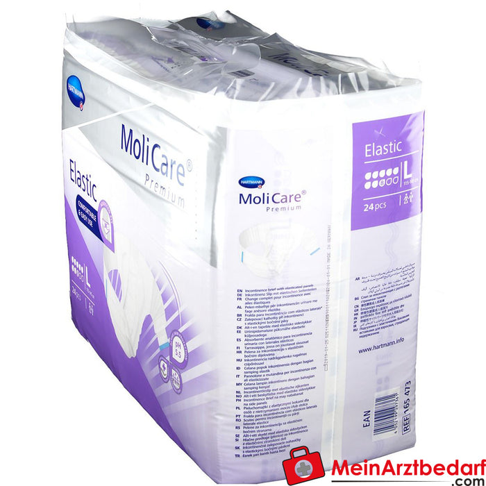 MoliCare® Premium Elastik Slip L beden, 3x 24 adet.