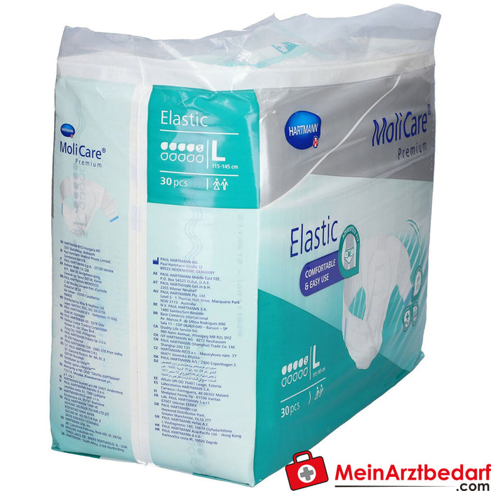 MoliCare® Premium Elastic 5 gotas talla L, 30 uds.