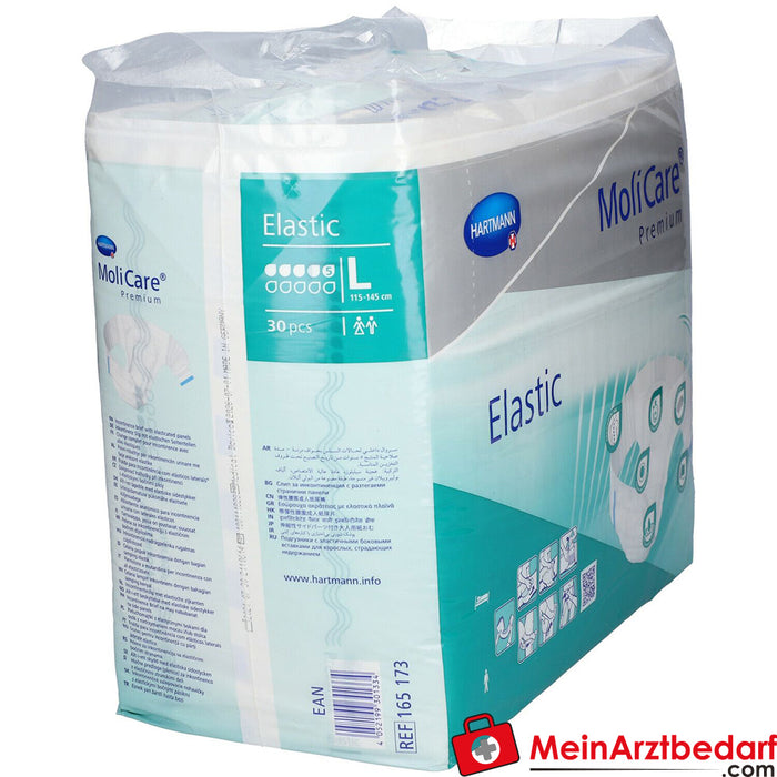 MoliCare® Premium Elastic 5 gocce taglia L, 30 pz.