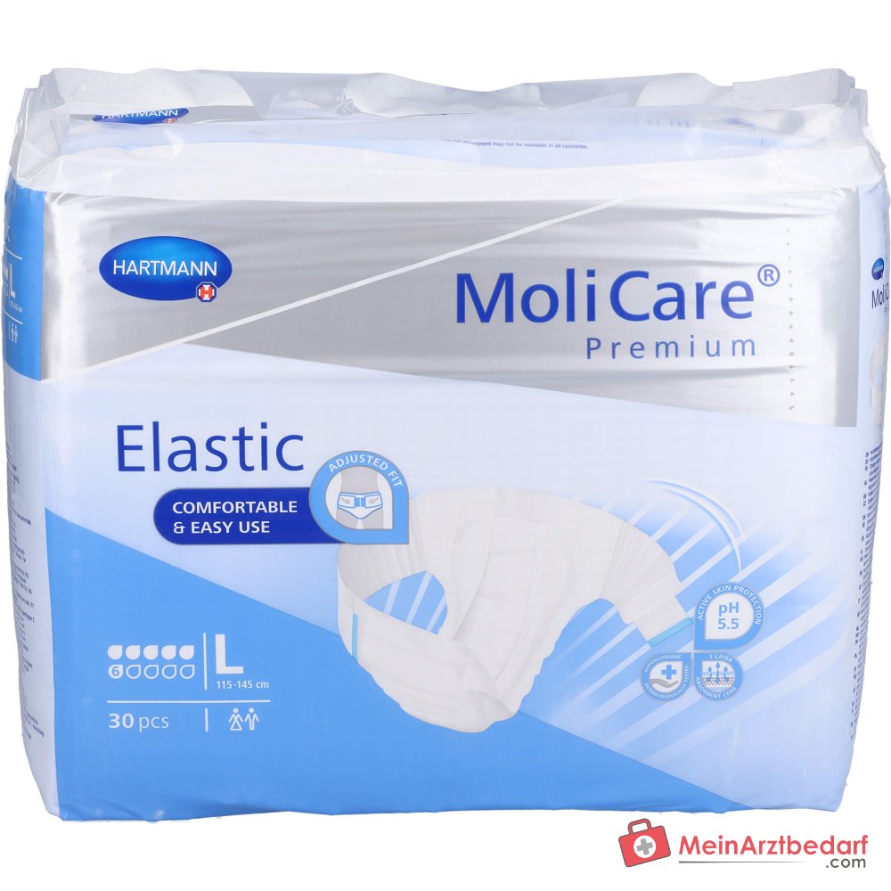 MoliCare Premium Elastic 6 gouttes slip d'incontinence taille L, 90 pcs.