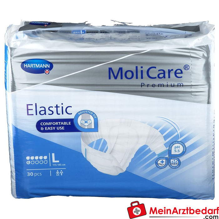 MoliCare® 优质弹力袜 6 滴 L 号