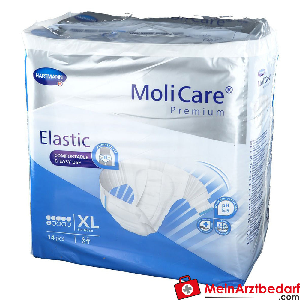 MoliCare® Premium Elastic 6 Tropfen Größe XL.