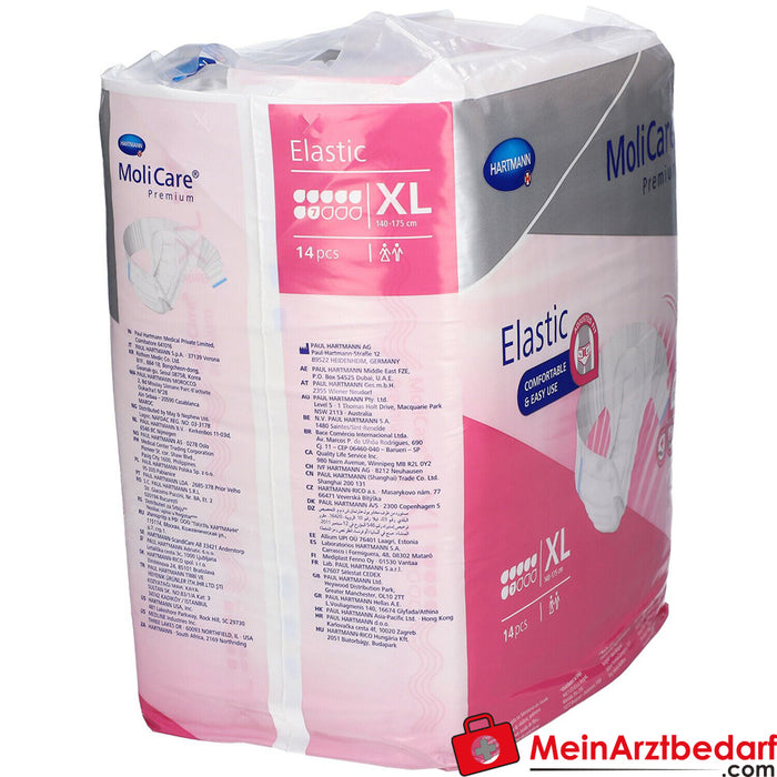 MoliCare® Premium Elastik Slip 7 damla XL beden, 14 adet.