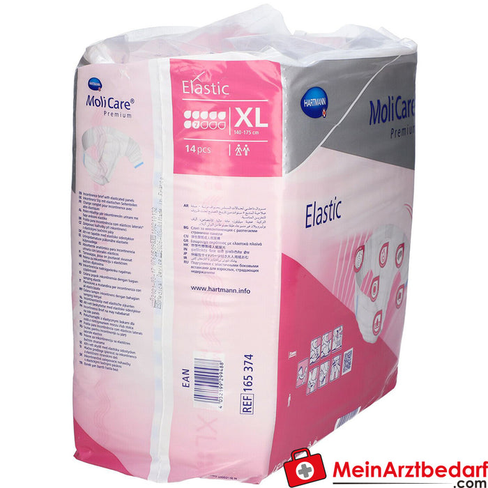 MoliCare® Premium Elastik Slip 7 damla XL beden, 14 adet.