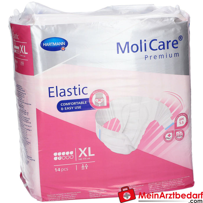 MoliCare® Premium Elastic Slip 7 krople rozmiar XL, 14 szt.