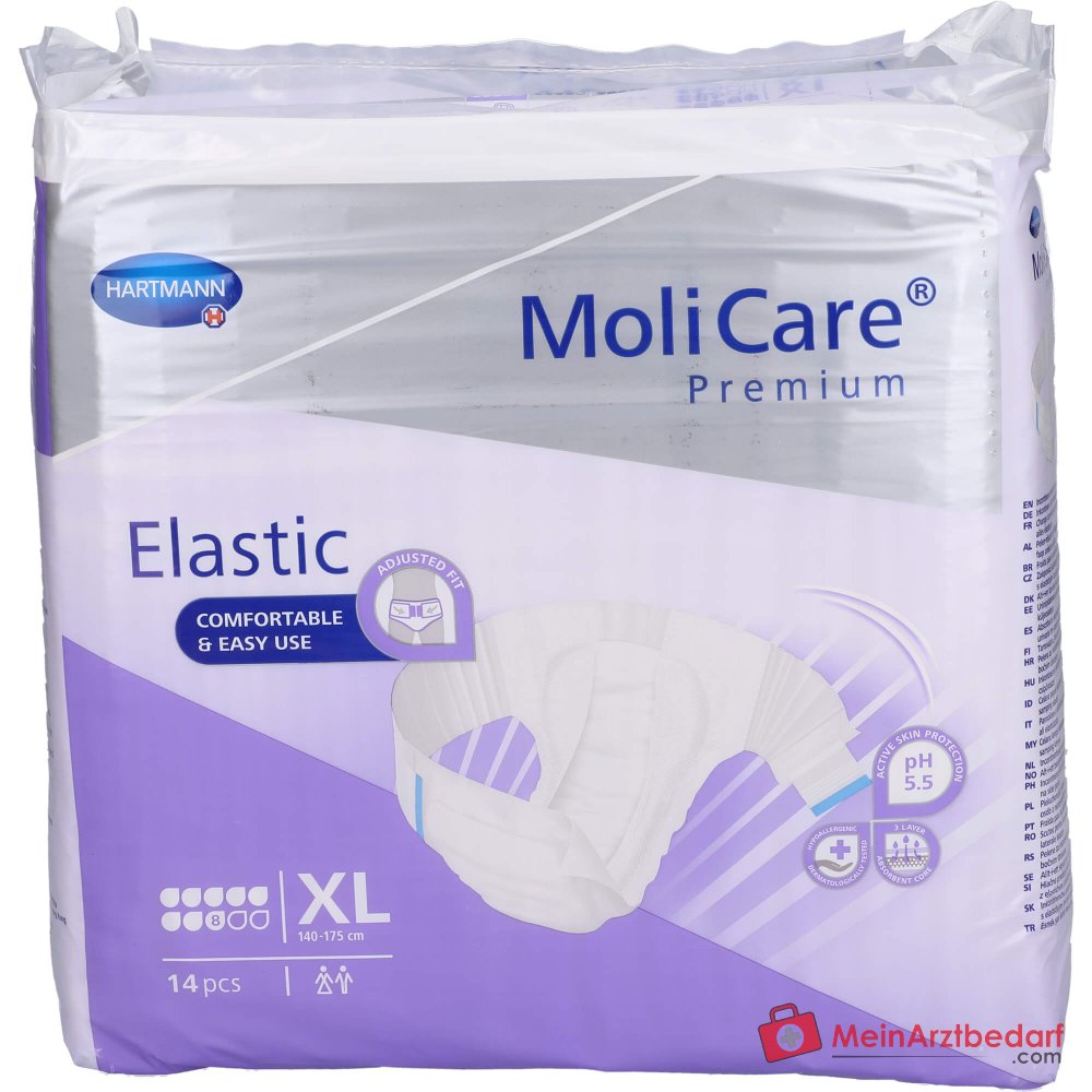 MoliCare Premium Elastische incontinentieslip 8 druppels maat XL