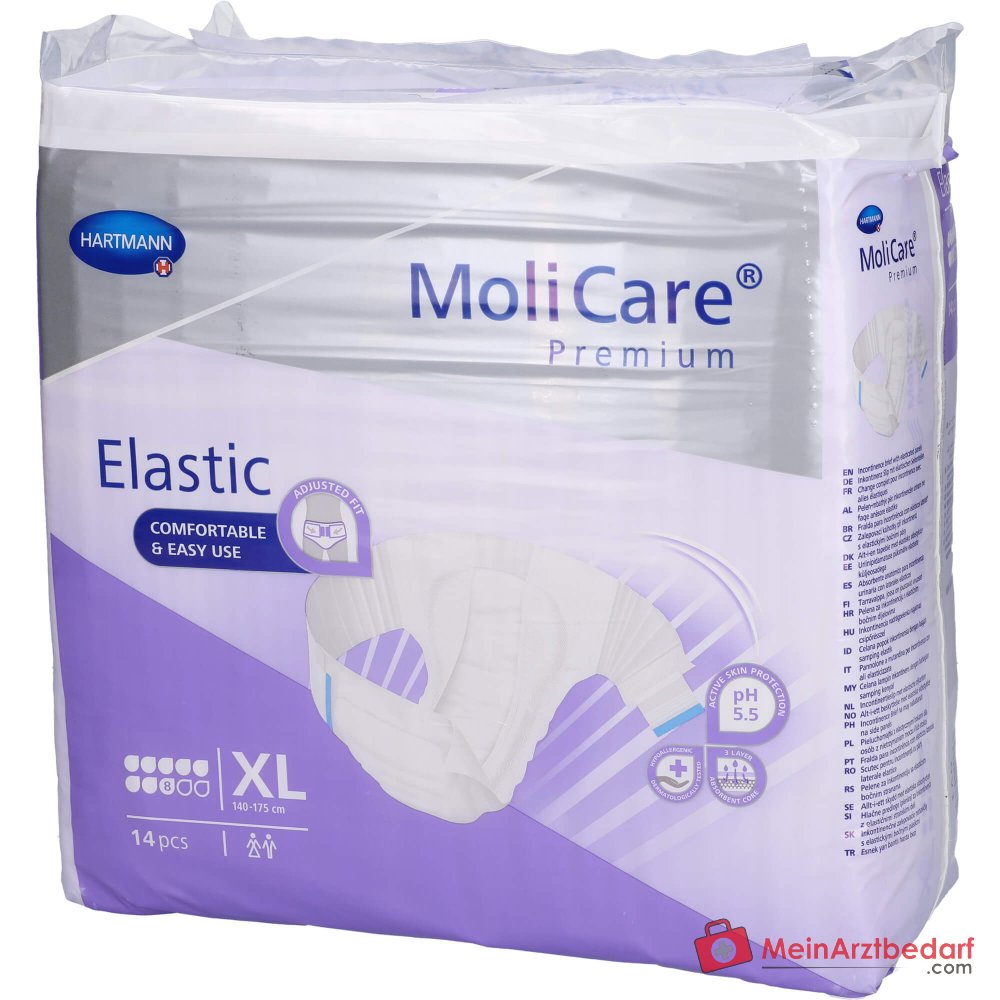 MoliCare Premium Elastische incontinentieslip 8 druppels maat XL