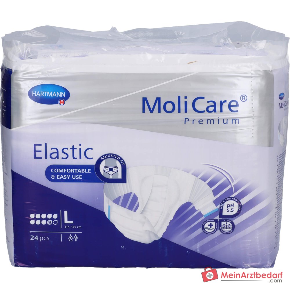 MoliCare Premium Elastic Inkontinenzslip 9 Tropfen Größe L