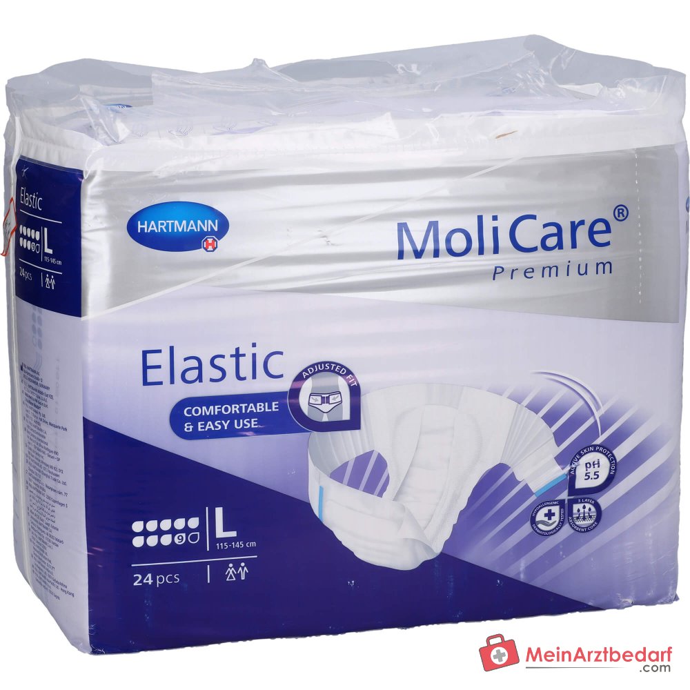 MoliCare Premium Elastic Inkontinenzslip 9 Tropfen Größe L