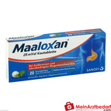 MAALOXAN® Kautabletten|bei Sodbrennen mit Magenschmerzen.