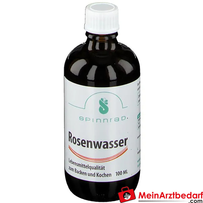 Spinnrad® Rosenwasser zum Backen und Kochen, 100ml