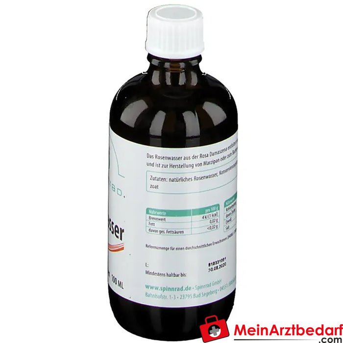 Spinnrad® pişirme ve fırınlama için gül suyu, 100ml