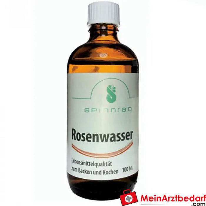 Spinnrad® Rosenwasser zum Backen und Kochen, 100ml