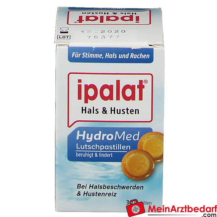 ipalat® Hydro Med pastillas para chupar, 30 uds.