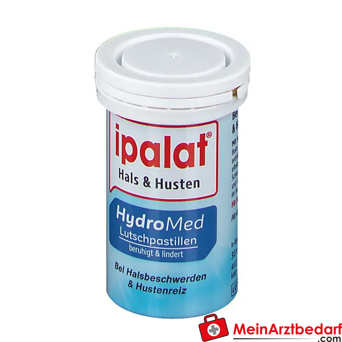 ipalat® Hydro Med 润喉糖，30 片装。