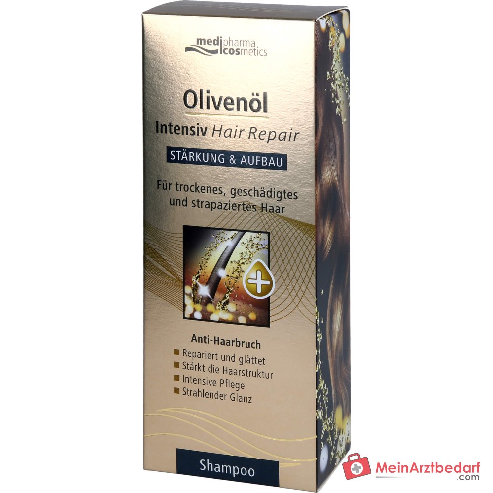 Shampooing Réparateur Intensif à l'Huile d'Olive Medipharma Cosmetics, 200 ml