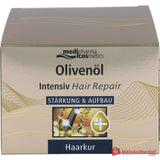 medipharma cosmetics Mascarilla Reparadora Intensiva de Aceite de Oliva para el Cabello, 250 ml