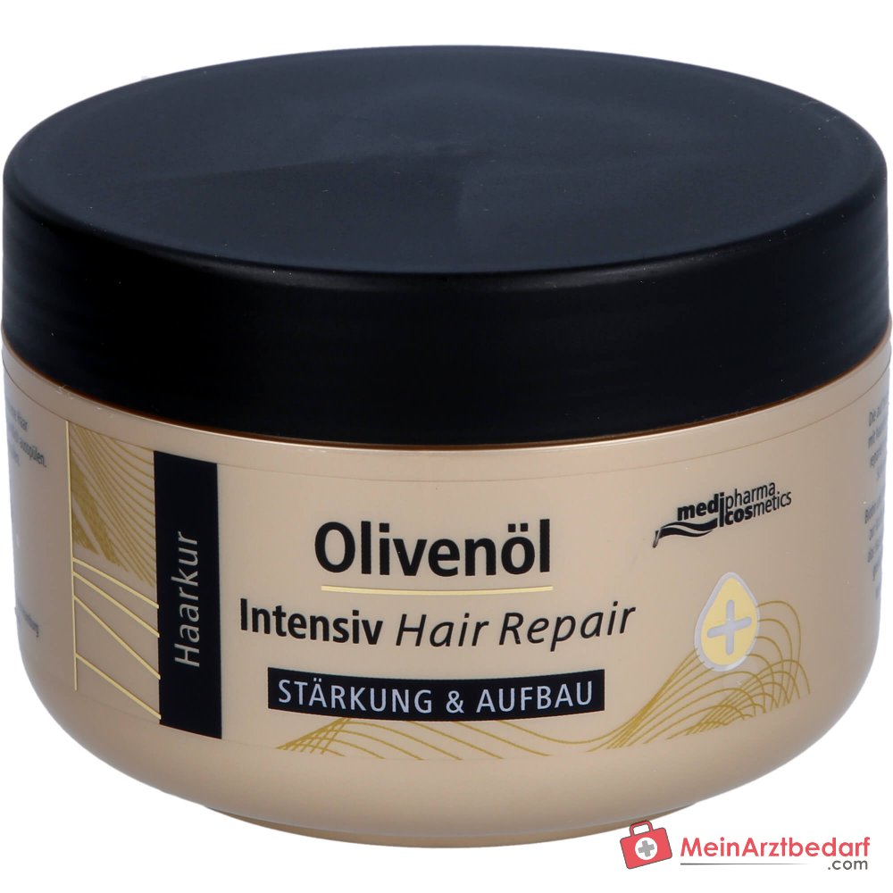 medipharma cosmetics Mascarilla Reparadora Intensiva de Aceite de Oliva para el Cabello, 250 ml