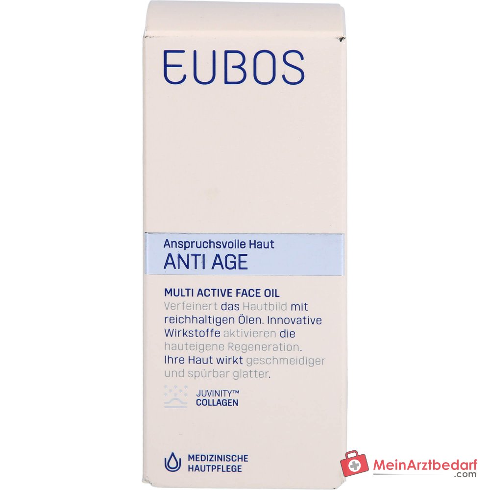 Eubos Anti Age Multi Actieve Gezichtsolie, 30 ml