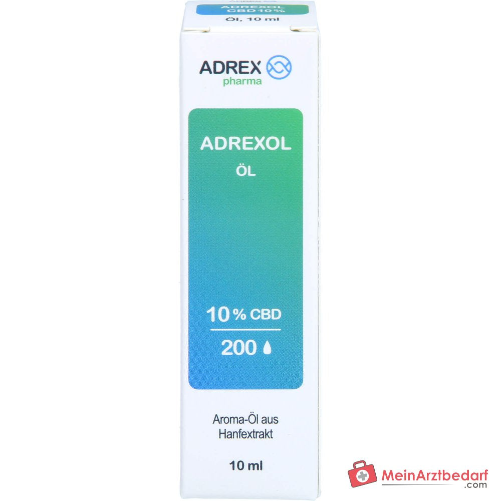 Olio aromatizzato ADREXOL 10% CBD (1.000 mg) a spettro completo