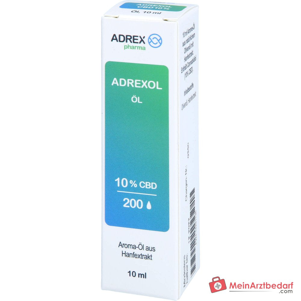 Olio aromatizzato ADREXOL 10% CBD (1.000 mg) a spettro completo