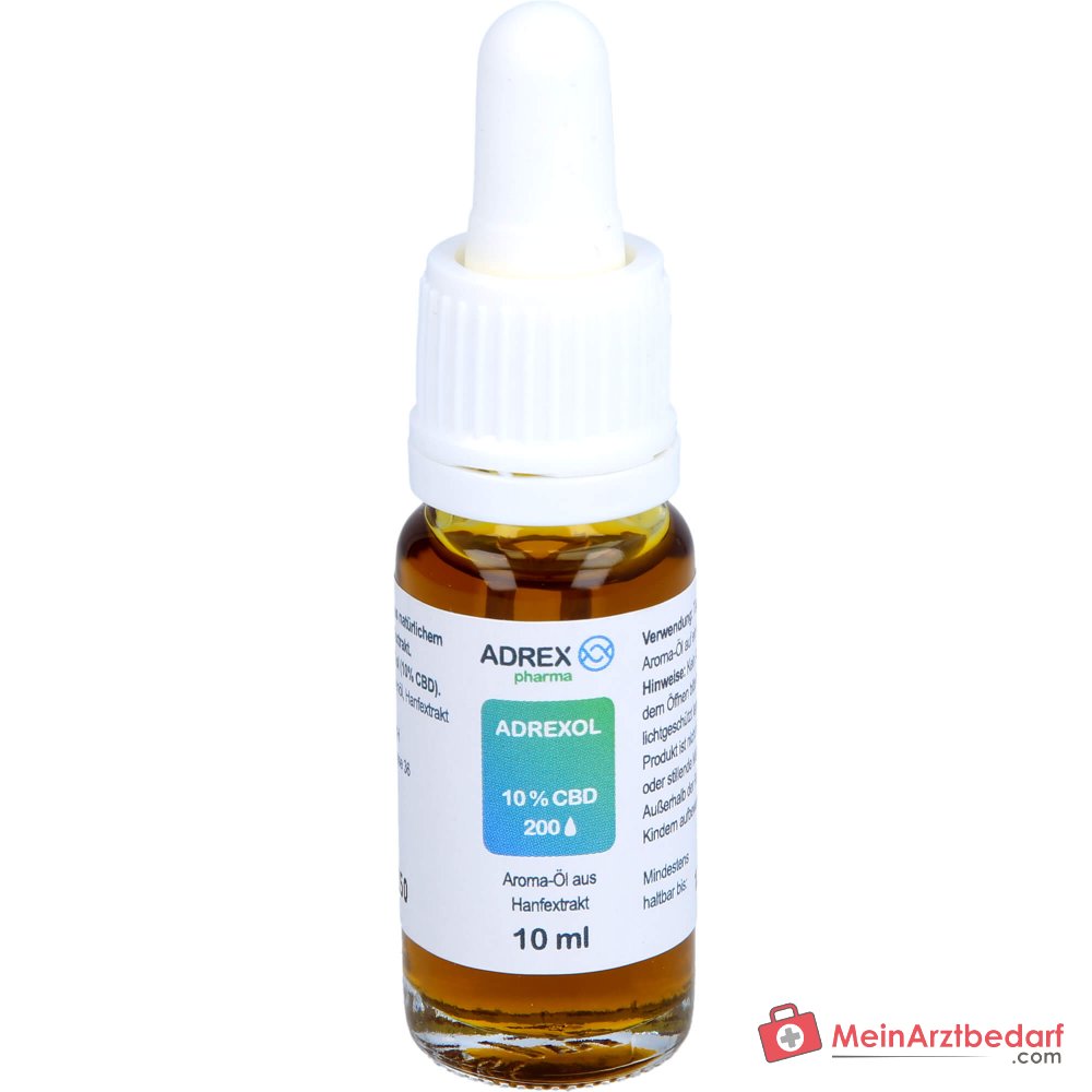 Olio aromatizzato ADREXOL 10% CBD (1.000 mg) a spettro completo