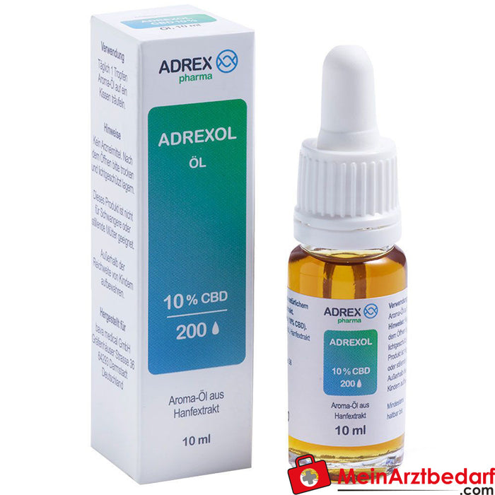 ADREXOL 10 % CBD-smaakolie