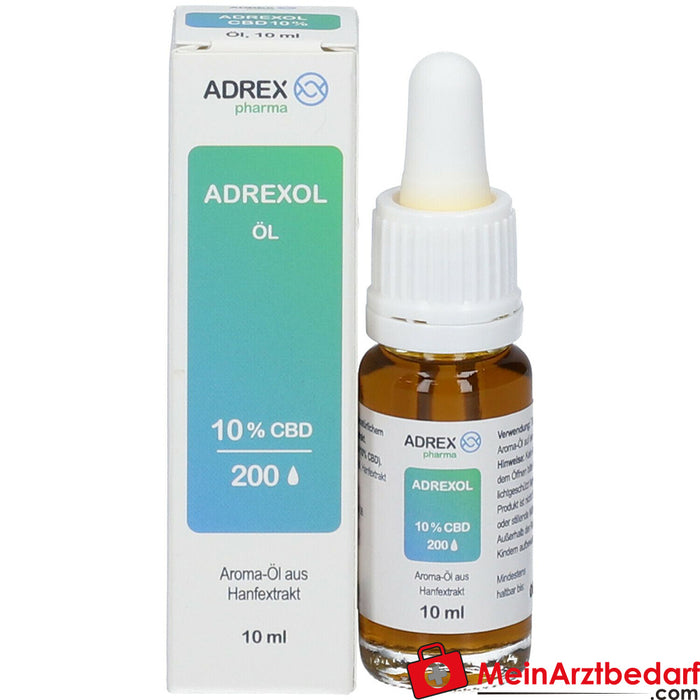 ADREXOL 10 % CBD-smaakolie
