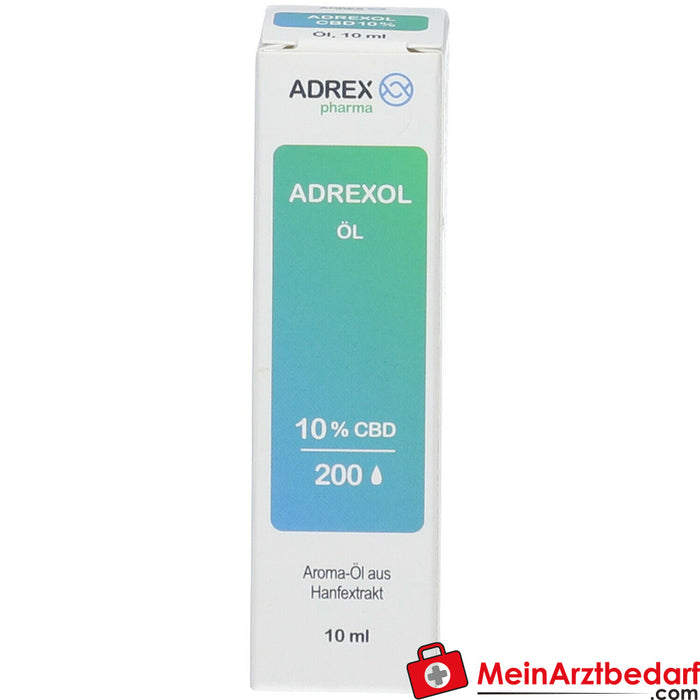 ADREXOL 10 % CBD-smaakolie