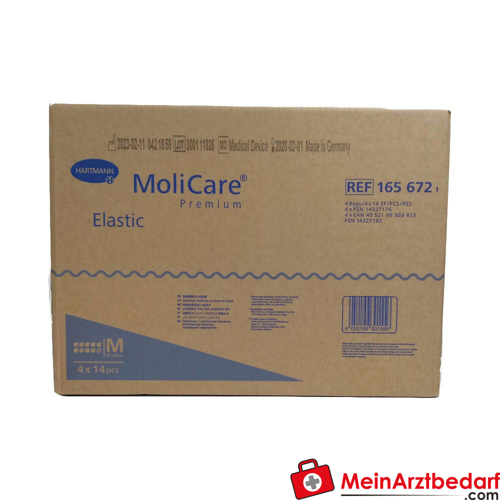 MoliCare® Premium Elastic 10 Tropfen Gr. M.