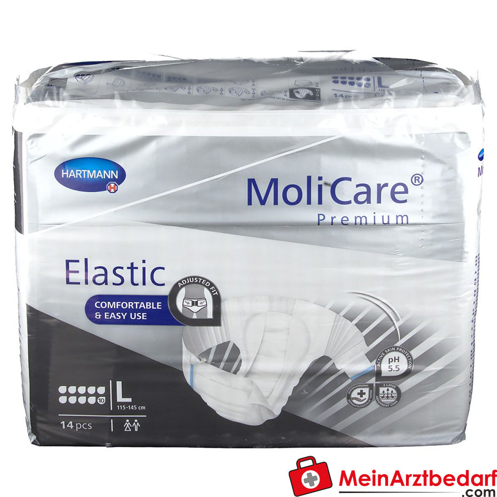 MoliCare® Premium Elastic 10 Tropfen Gr. L.