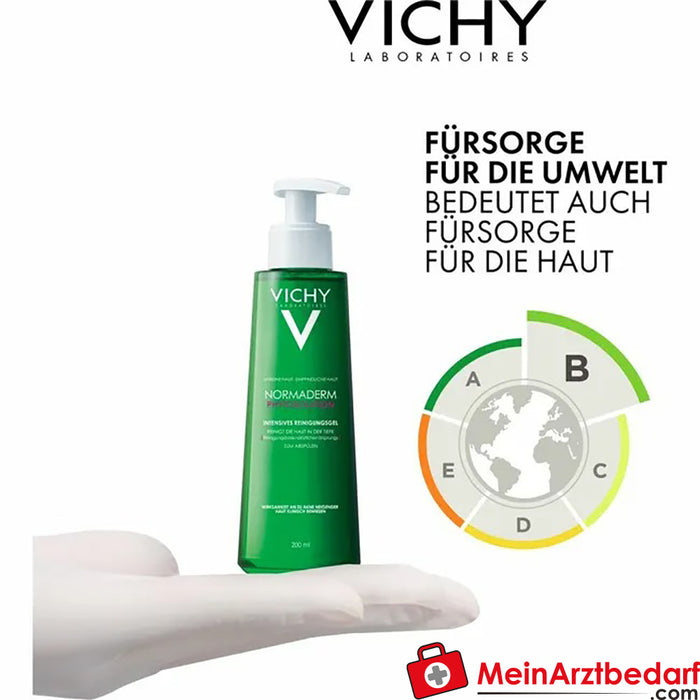 VICHY Normaderm Phytosolution Gel Limpiador Intensivo, 200ml