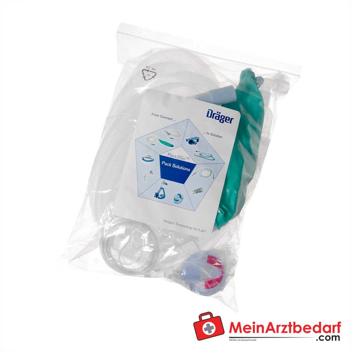 Dräger Pack2Go® anesthesieverpakking, 10 stuks.