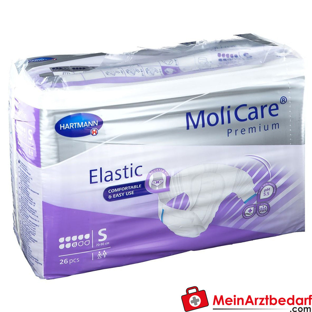 MoliCare® Premium Elastic 8 Tropfen Größe S.