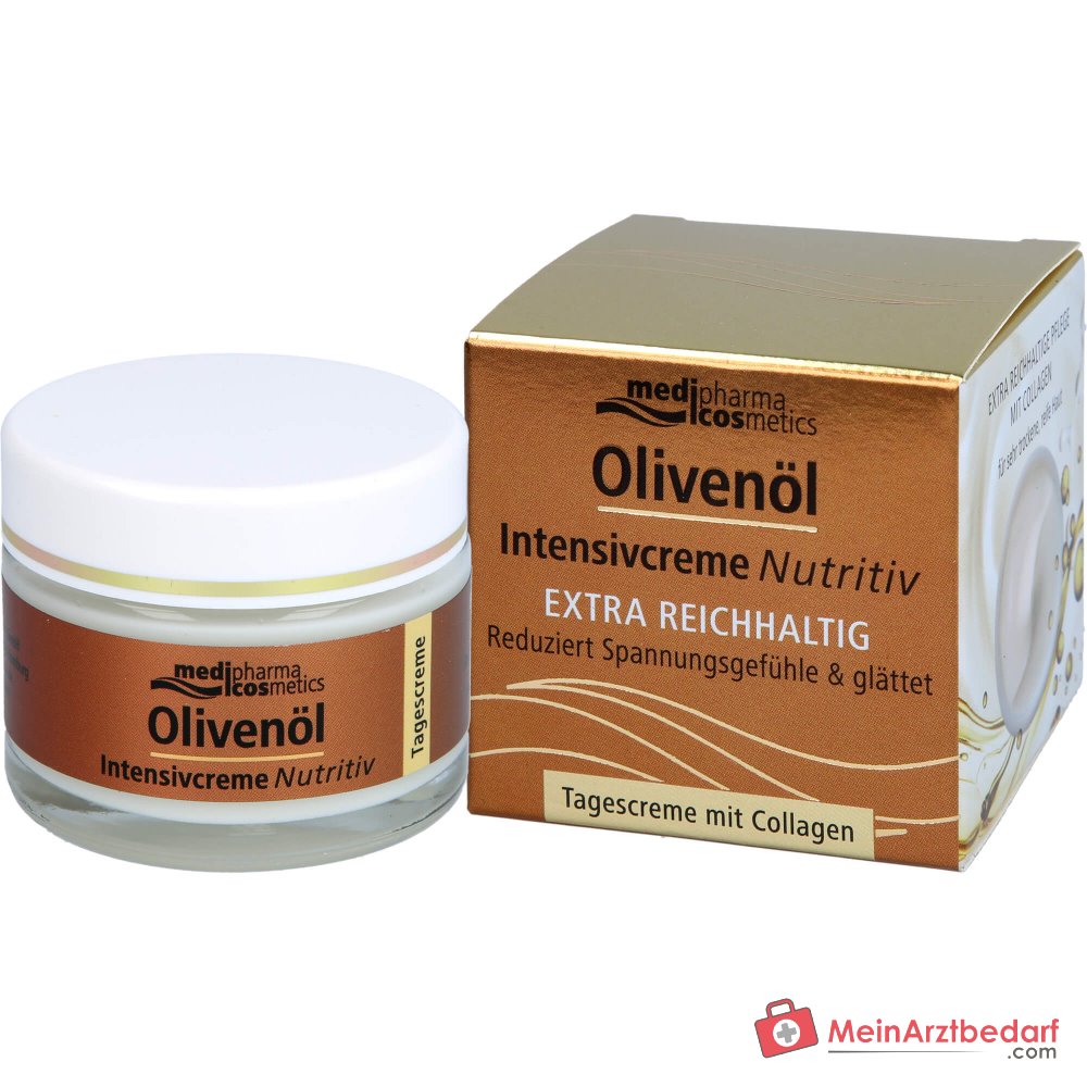 medipharma cosmetics Olivenöl Intensivcreme Nutritiv Tagescreme, 50 ml