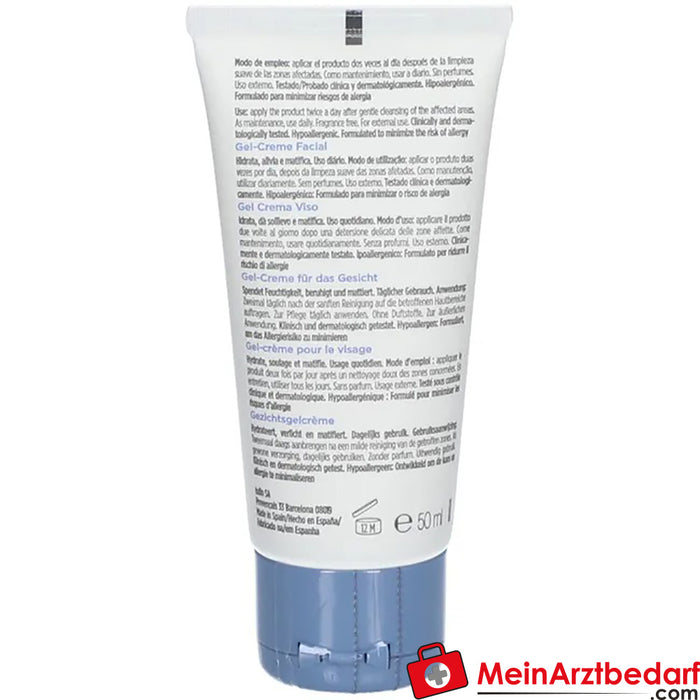 ISDIN Nutradeica® gel crema para el rostro, 50ml