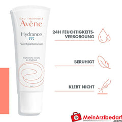 Avène Hydrance - leicht Feuchtigkeitsemulsion, 40ml.