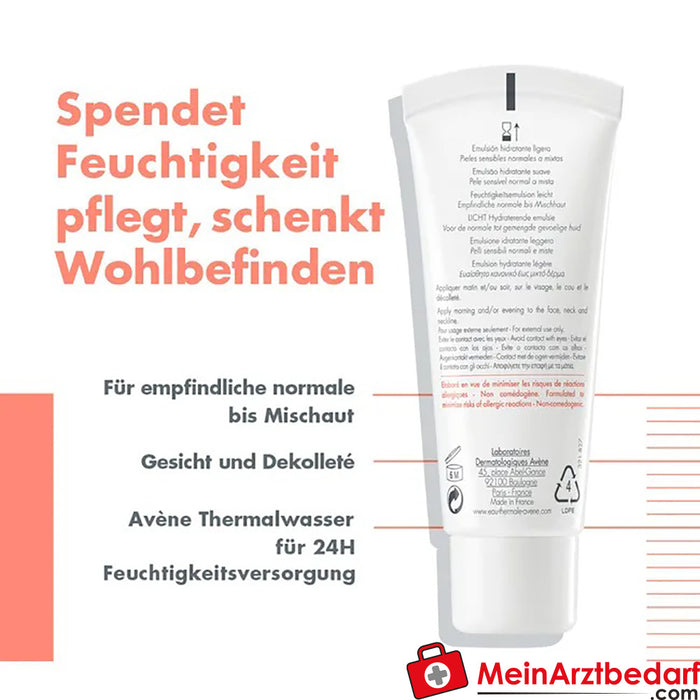 Avène Hydrance - leicht Feuchtigkeitsemulsion, 40ml