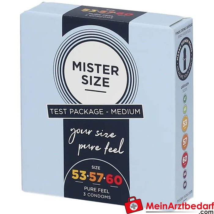 MISTER SIZE trial pack 53-57-60