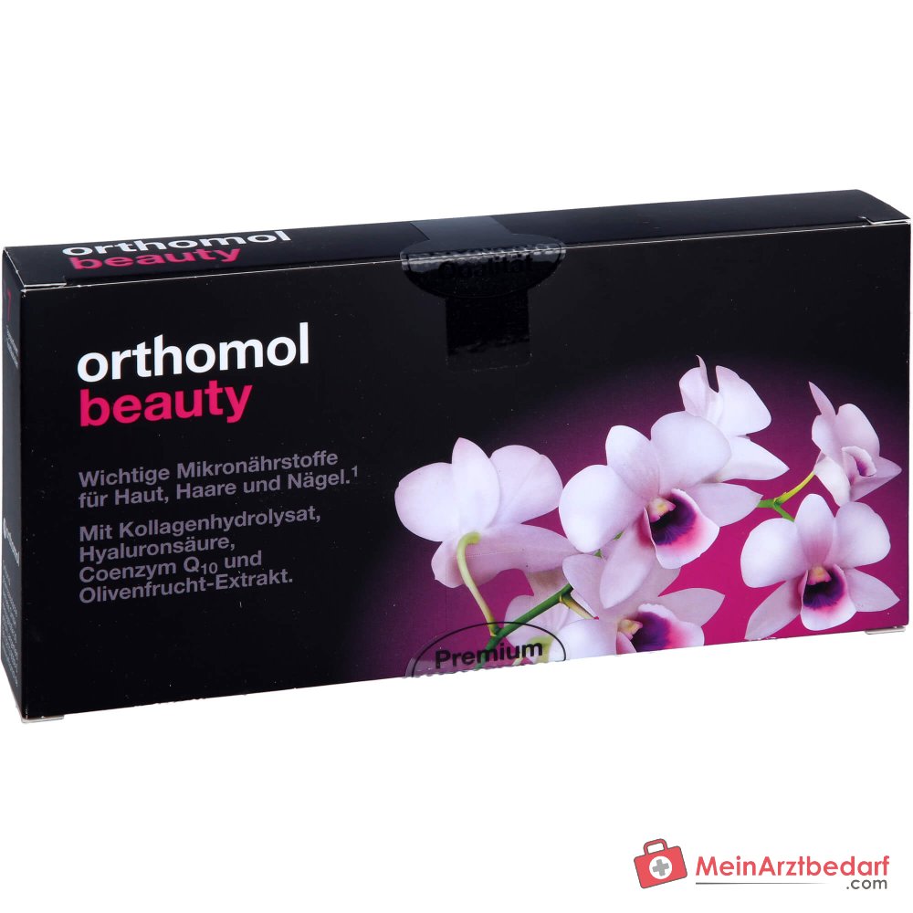 Orthomol IXXILON Trinkfläschchen mit Kollagen und Hyaluronsäure, 7 Stück.