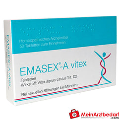 EMASEX®-A vitex 50 Tabletten für sexuelle Störungen bei Männern.