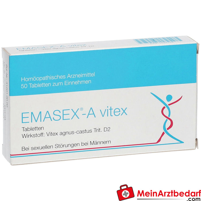 EMASEX®-A erkeklerde cinsel bozukluklar için vitex 50 tablet