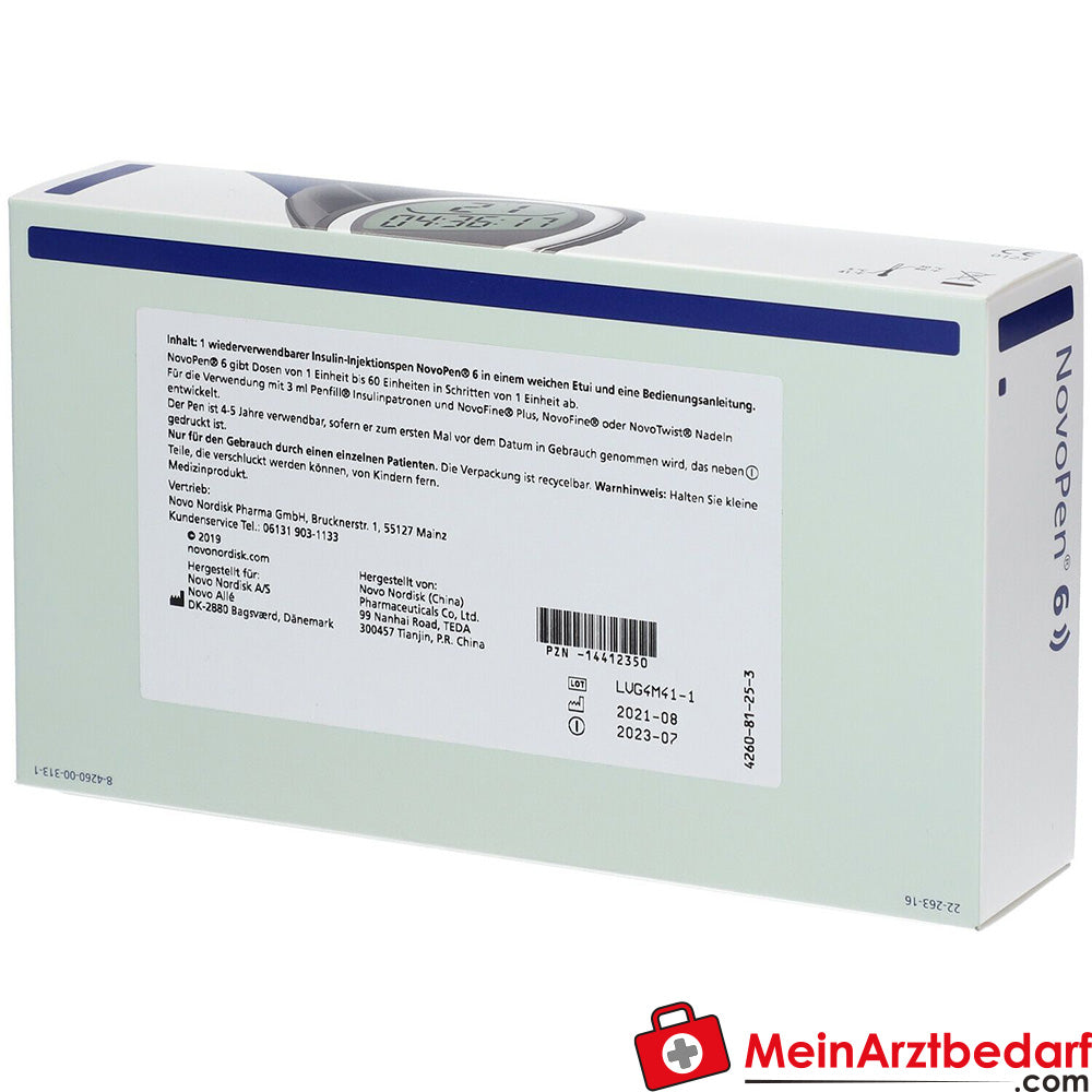 NovoPen® 6 blau, 1 St..