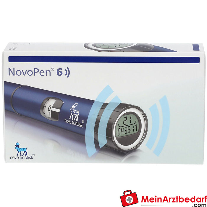 NovoPen® 6 azul, 1 unidade.