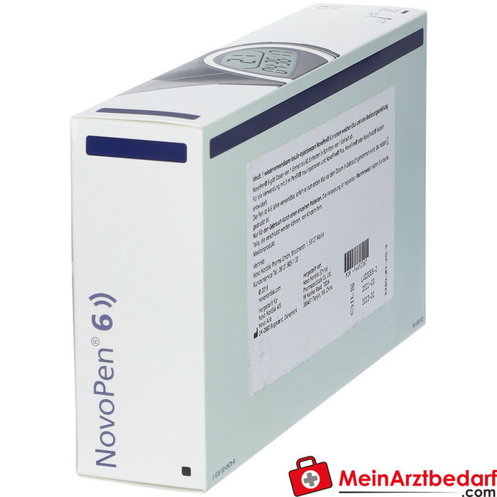 NovoPen® 6 plata, 1 ud.