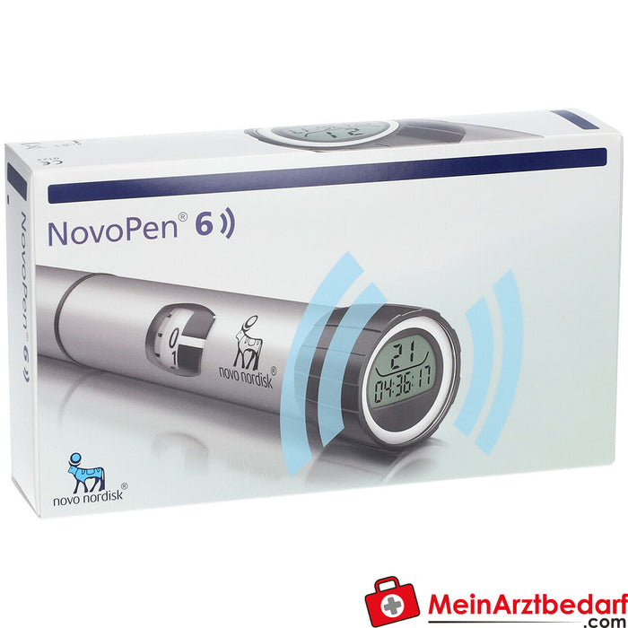 NovoPen® 6 gümüş, 1 adet.