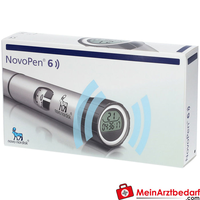 NovoPen® 6 prata, 1 unidade.
